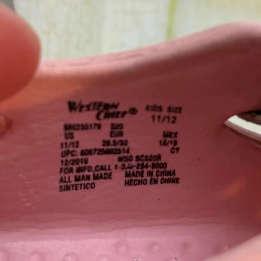 Western Chief kids pink Water Shoes 11/12 - Picture 8 of 8